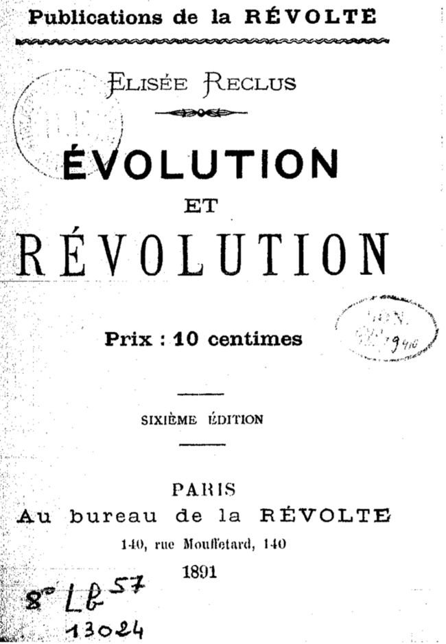 Évolution et révolution 6e édition