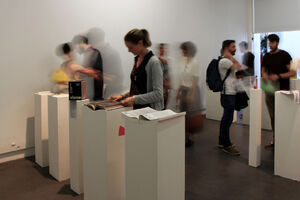 Vue de l’exposition Volumes : Irma Boom