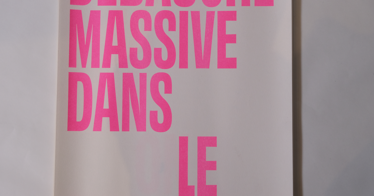 Débauche massive – La Maison des éditions