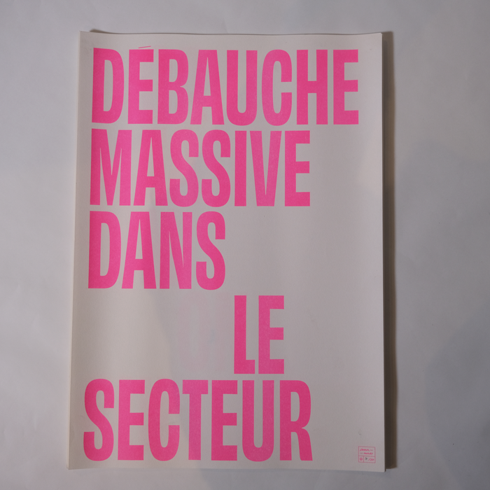 Débauche massive